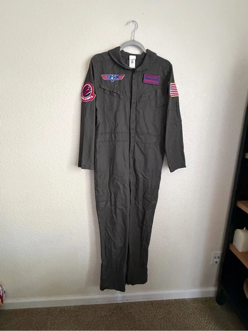 Top Gun Teen Flight Suit Spirit Halloween Costume Maverick